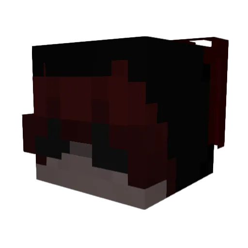 Jeann_dArc Minecraft avatar head, 3D render