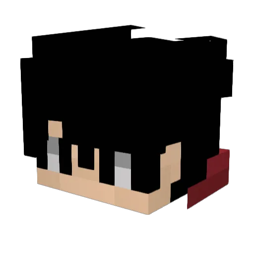 Jeans4days Minecraft avatar head, 3D render