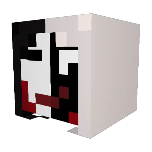 Jeanzinn Minecraft avatar head, 3D render