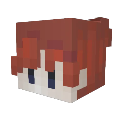 JeasonLee Minecraft avatar head, 3D render