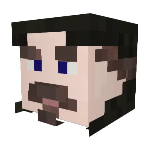 Jeb_Bush911 Minecraft avatar head, 3D render
