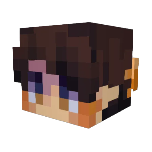 Jebst3r_ Minecraft avatar head, 3D render