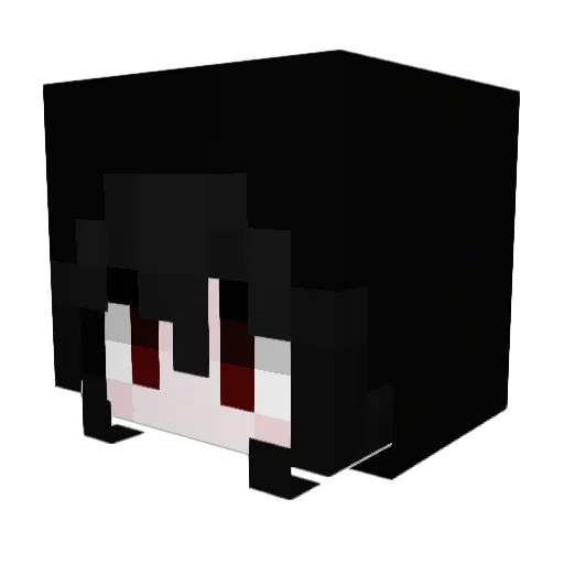 JedeSaison Minecraft avatar head, 3D render