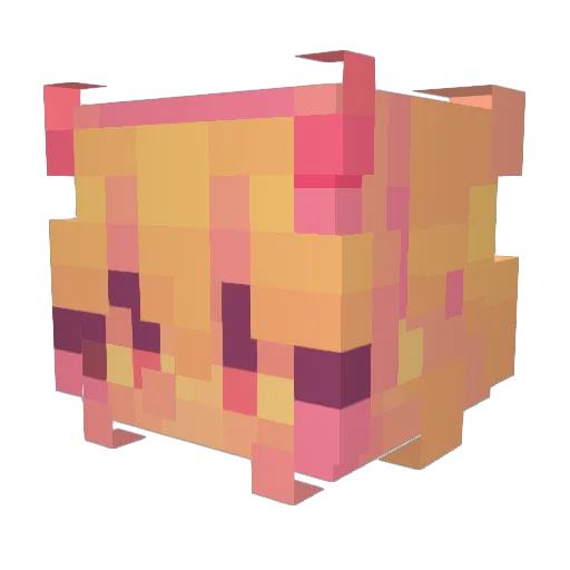 Jedf0n Minecraft avatar head, 3D render
