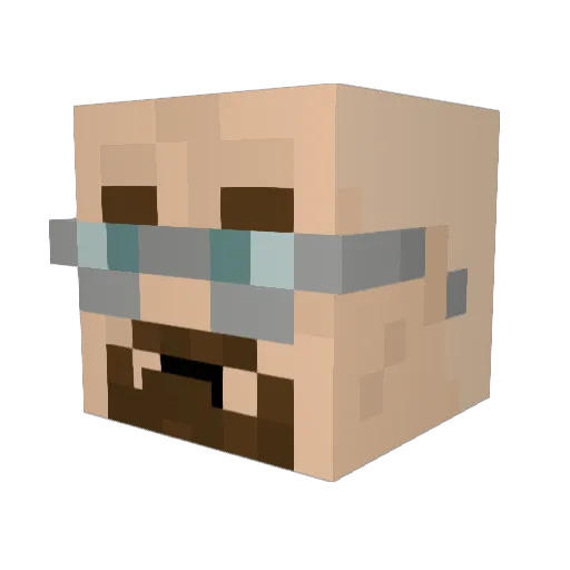 Jedi051106 Minecraft avatar head, 3D render