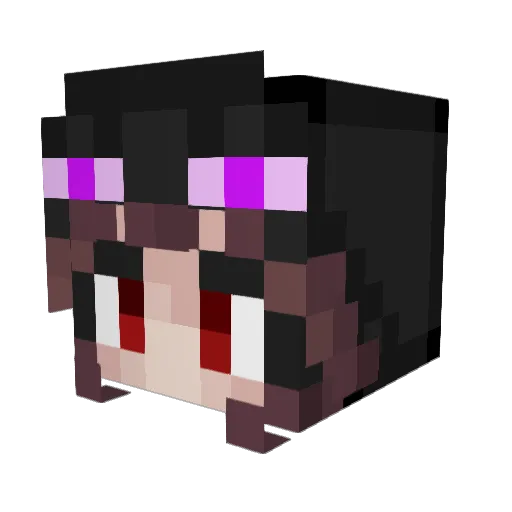 JediArachne Minecraft avatar head, 3D render