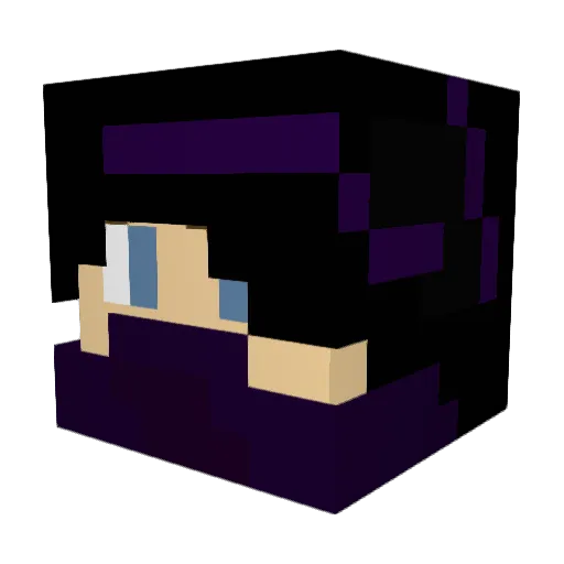 JediMasterAlex Minecraft avatar head, 3D render