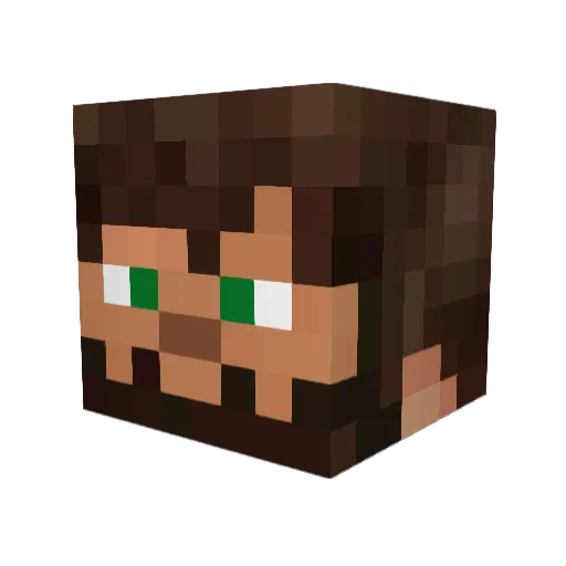 JediMind7rix Minecraft avatar head, 3D render