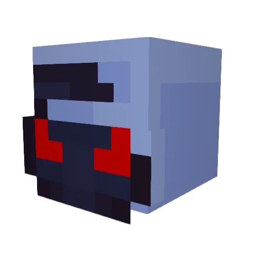 Jediscout201 Minecraft avatar head, 3D render