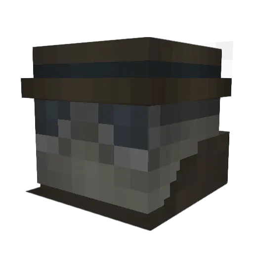 Jedkeo Minecraft avatar head, 3D render