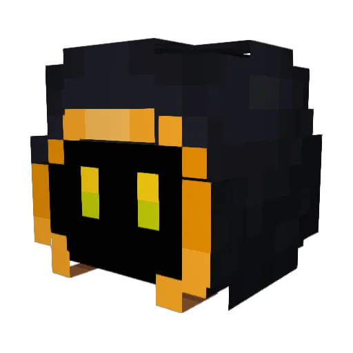 Jeepers22 Minecraft avatar head, 3D render