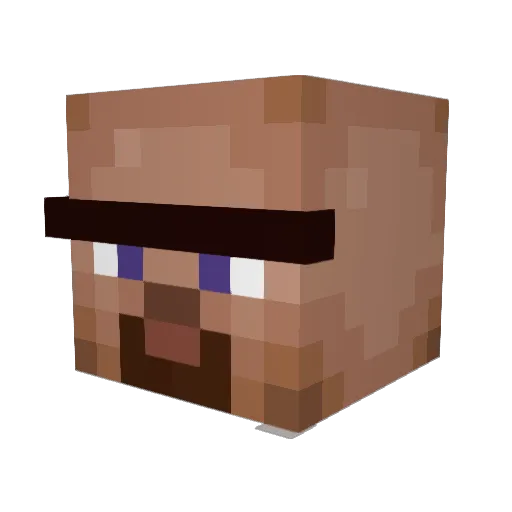 Jeevacation_LSJ Minecraft avatar head, 3D render