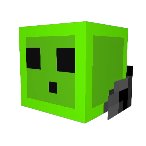 Jeff107 Minecraft avatar head, 3D render