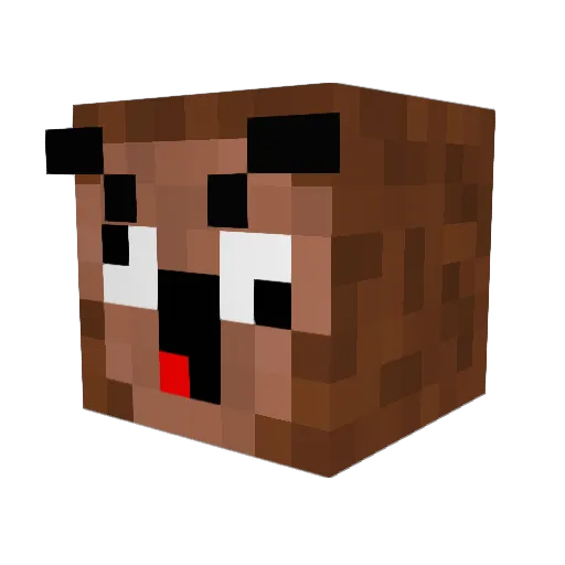 JeffDerSchwatzer Minecraft avatar head, 3D render