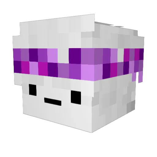 JeffEpsteini Minecraft avatar head, 3D render