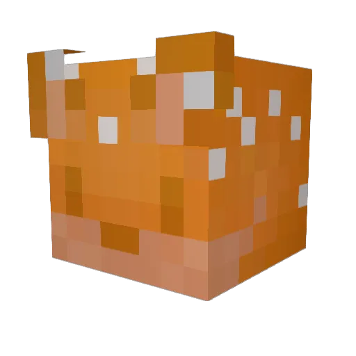 JeffFaFaaa Minecraft avatar head, 3D render