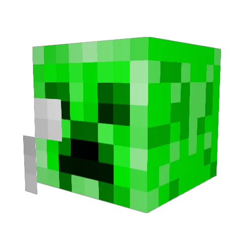 JeffG619 Minecraft avatar head, 3D render