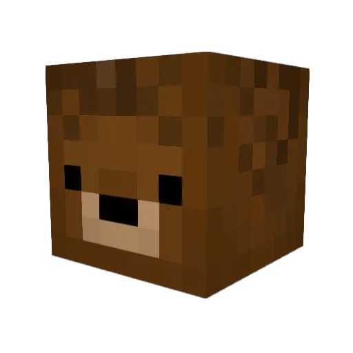 JeffLegit Minecraft avatar head, 3D render