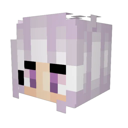 Jeff_1006 Minecraft avatar head, 3D render