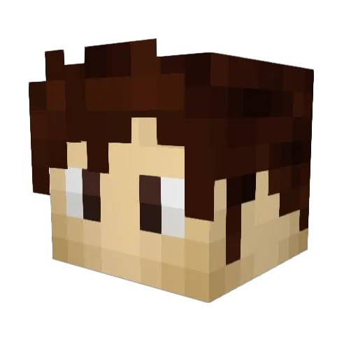 Jeff_Bee38 Minecraft avatar head, 3D render