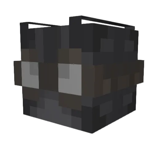 Jeff_Johansen Minecraft avatar head, 3D render