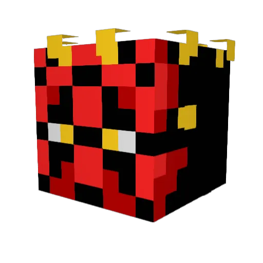 Jefferson038 Minecraft avatar head, 3D render