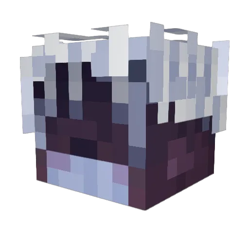 JefferyThug Minecraft avatar head, 3D render