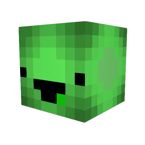 Jefferyh Minecraft avatar head, 3D render