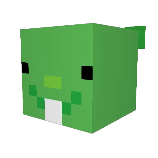 Jefffffrey Minecraft avatar head, 3D render
