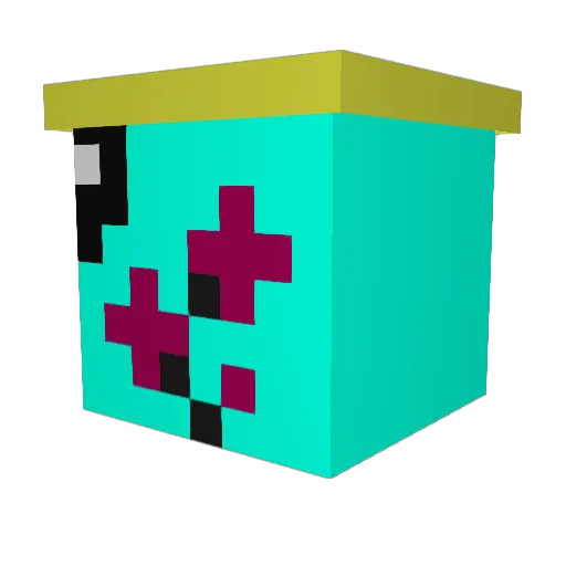 JeffnBryce Minecraft avatar head, 3D render