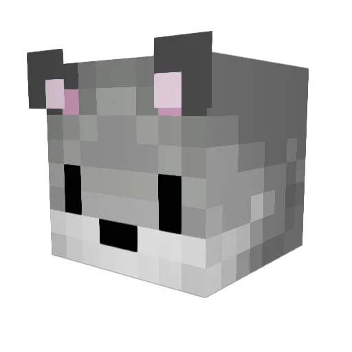 JeffreyJs Minecraft avatar head, 3D render