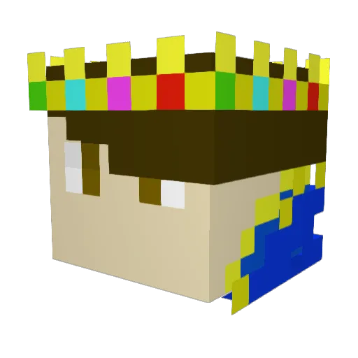 JeffreySoChu Minecraft avatar head, 3D render