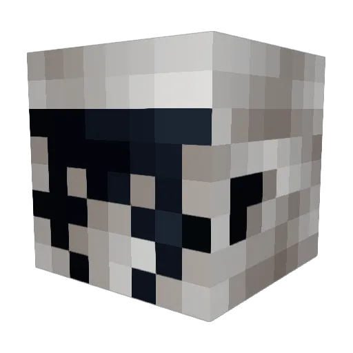 Jeffrey_640 Minecraft avatar head, 3D render