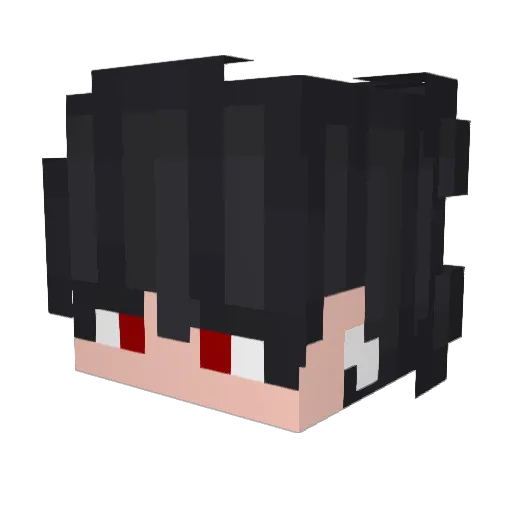 JeffsKullsYT Minecraft avatar head, 3D render