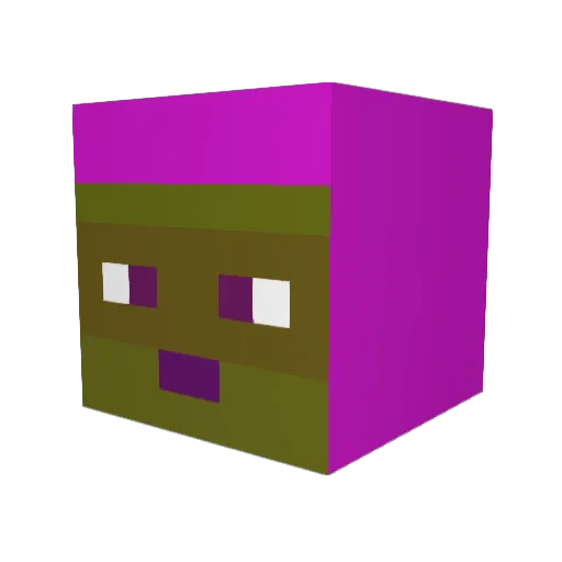 JegErEnGutt Minecraft avatar head, 3D render