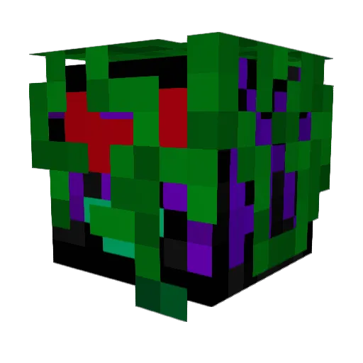 JegNakkerDig Minecraft avatar head, 3D render