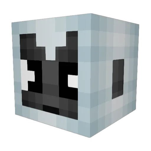 JegearDemon Minecraft avatar head, 3D render