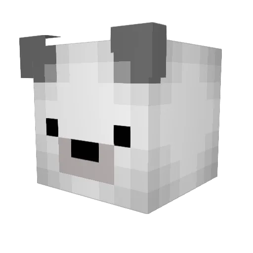 JegesTomi Minecraft avatar head, 3D render