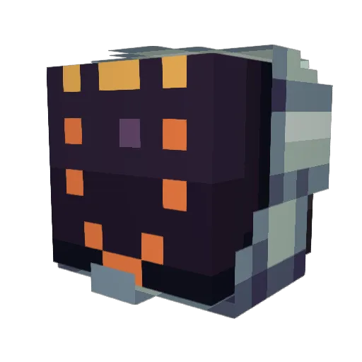 JeielB Minecraft avatar head, 3D render