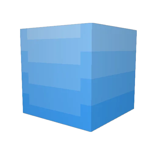Jejux Minecraft avatar head, 3D render