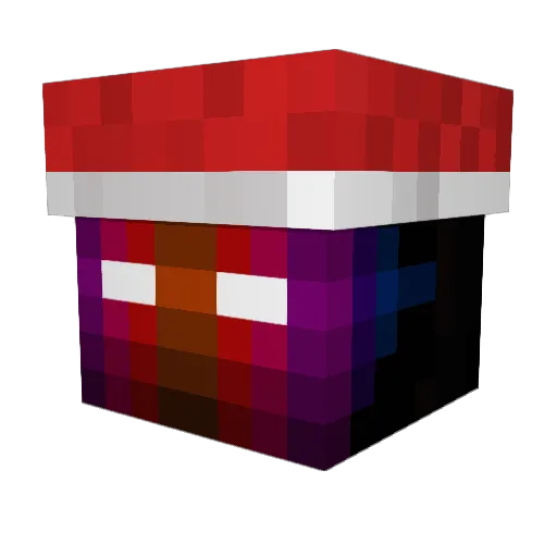 Jekuttaja Minecraft avatar head, 3D render