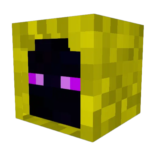JelleWie Minecraft avatar head, 3D render