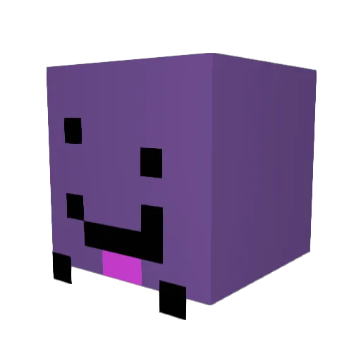Jellias Minecraft avatar head, 3D render
