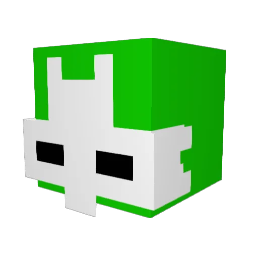 JelliedJenson Minecraft avatar head, 3D render