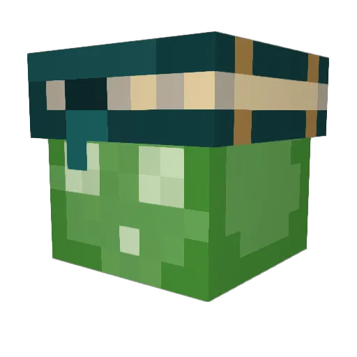 JelloJacks Minecraft avatar head, 3D render