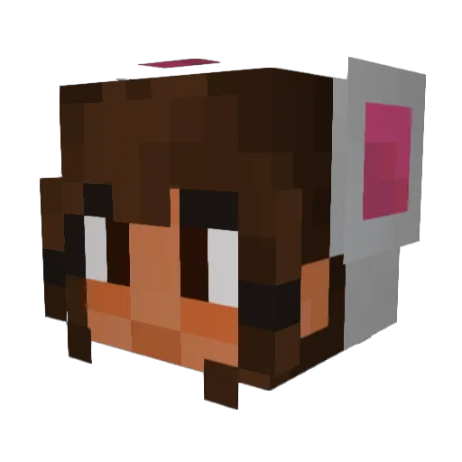 Jello_jpg Minecraft avatar head, 3D render