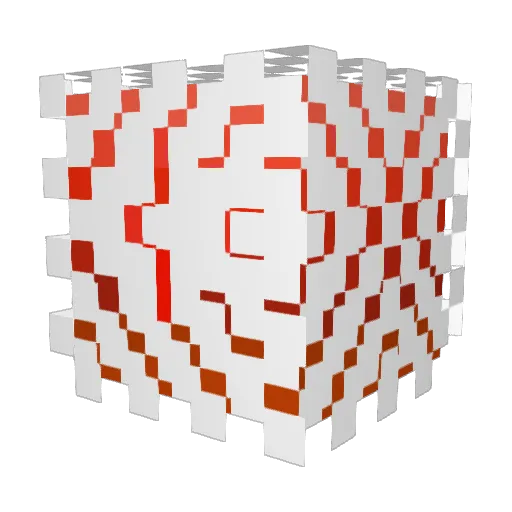 JellyBunneh Minecraft avatar head, 3D render