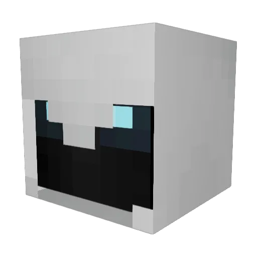 JellyJam97 Minecraft avatar head, 3D render