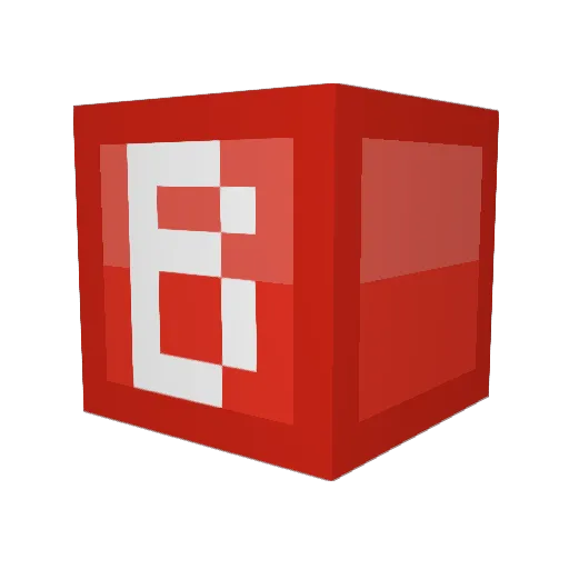 JellyToastMan Minecraft avatar head, 3D render