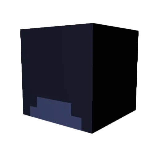 Jellyfish888 Minecraft avatar head, 3D render